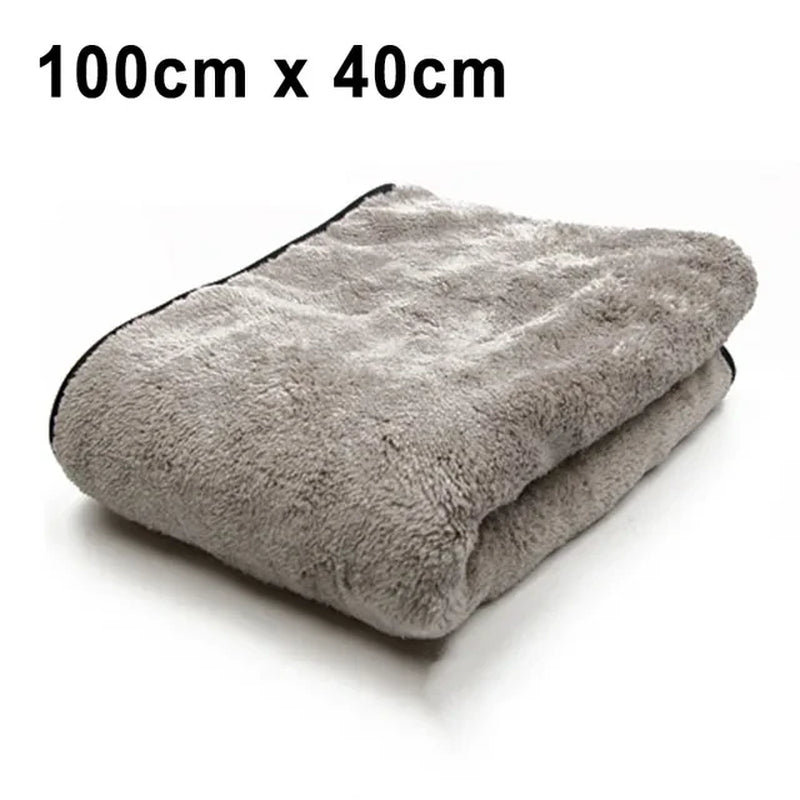 SEAMETAL 120X50Cm Microfiber Car Wash Towel Ultra-Soft Car Cleaning Towels High Absorbent Drying Cloth for Car Detailing Care