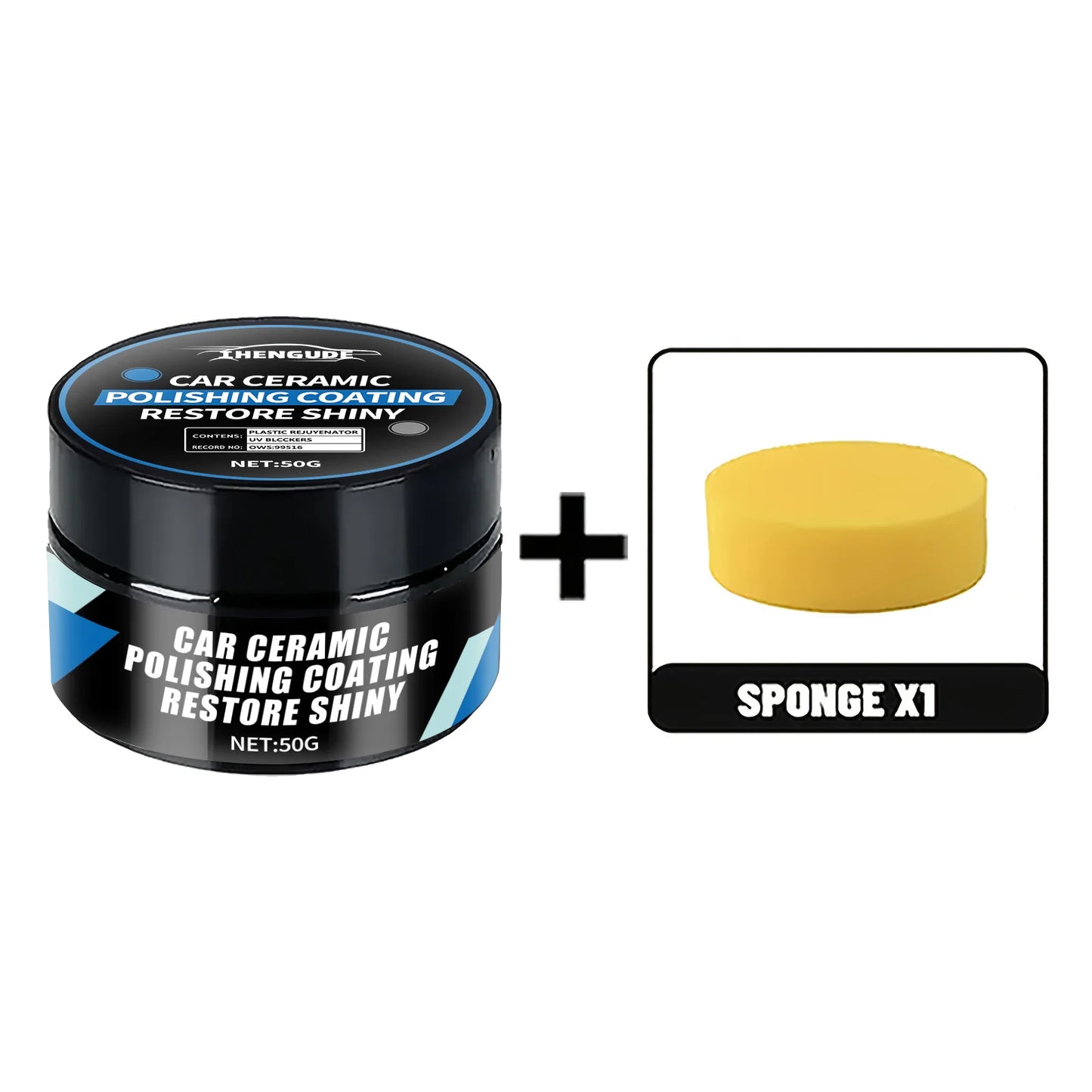 Ceramic Nano Polishing Wax, Used for Scratch Repair Coating on Car Paint Surfaces, Electroplated Crystal Hydrophobic Polishing Liquid, Car Polishing Wax