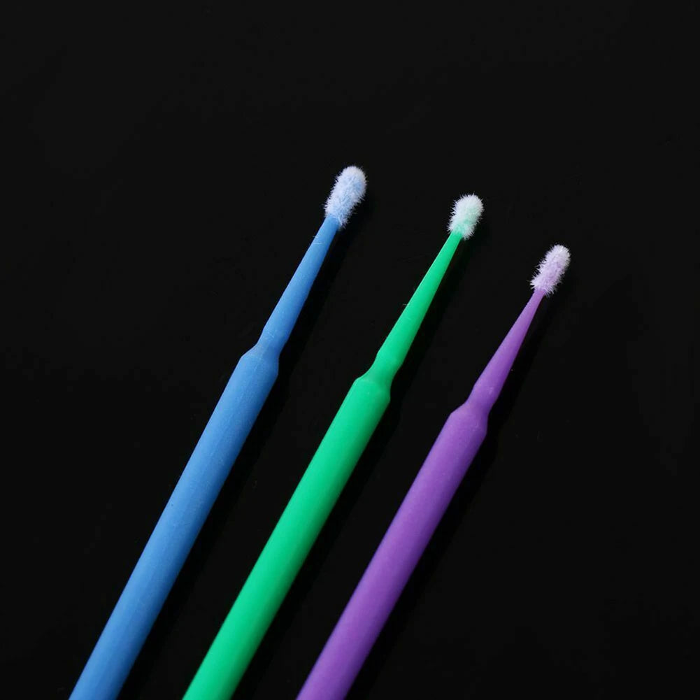 100Pcs Paint Brushes Paint Touch-Up Dentistry Pen Car Applicator Stick Once-Only Use Automobile Pen Cleaning Stick Paint Brushes