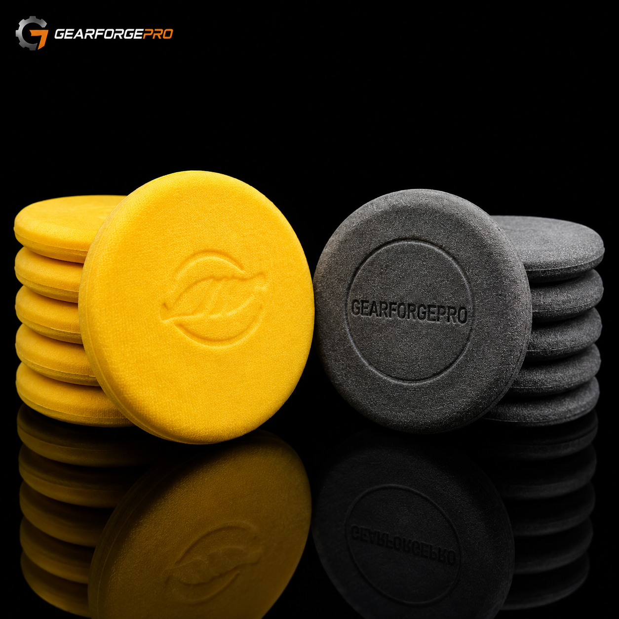 GearForgePro 12-Piece Foam Applicator Pad Set for Car Detailing