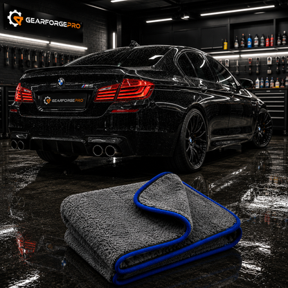 1200 GSM Microfibre Car Drying Towel – 60×90cm