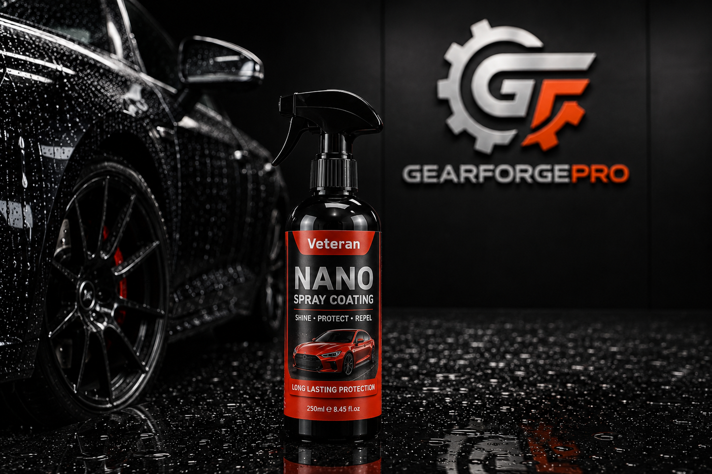 9H Ceramic Car Coating – Hydrophobic Paint Protection | 250ml / 500ml