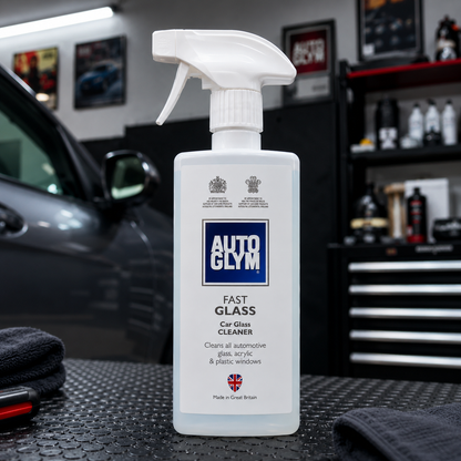 Fast Glass Car Window Cleaner Spray – 500ml | Streak-Free Glass & Windscreen Cleaner