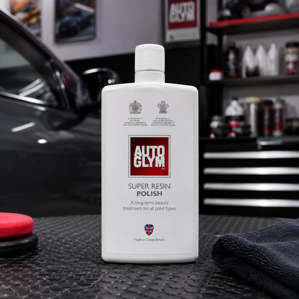 AutoGlym Super Resin Polish 1L – Car Paint Polish for Gloss, Minor Scratches & Scuffs