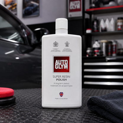 AutoGlym Super Resin Polish 1L – Car Paint Polish for Gloss, Minor Scratches & Scuffs