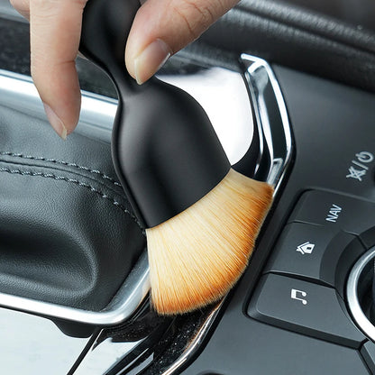 Car Interior Cleaning Tool - Soft Brush for Air Vent and Crevice Dusting