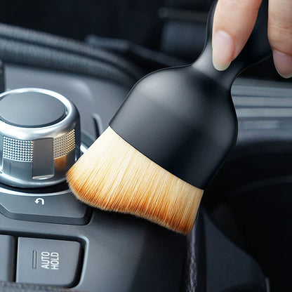 Car Interior Cleaning Tool - Soft Brush for Air Vent and Crevice Dusting