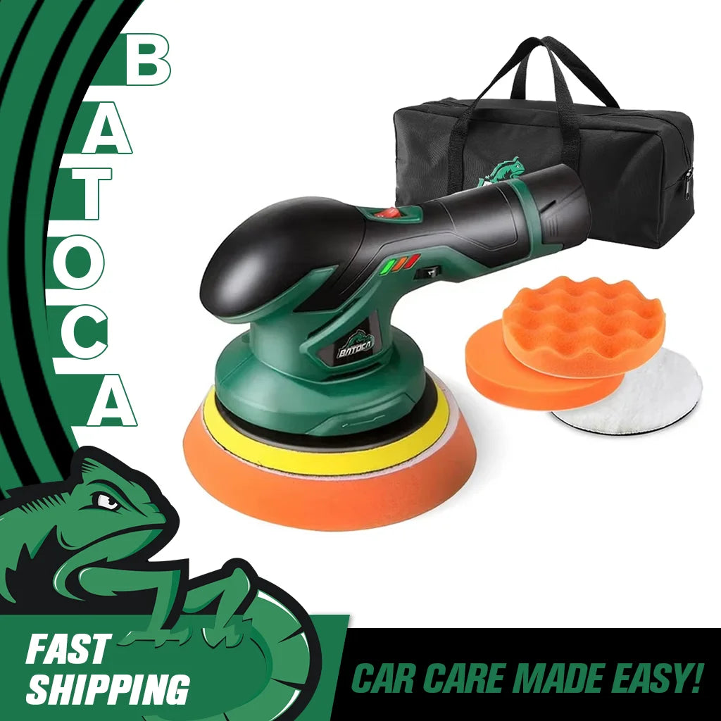 Cordless 12V Car Polisher Dual Action Wireless Car Polishing Machine Electric Polish Machines Adjustment Power Tools