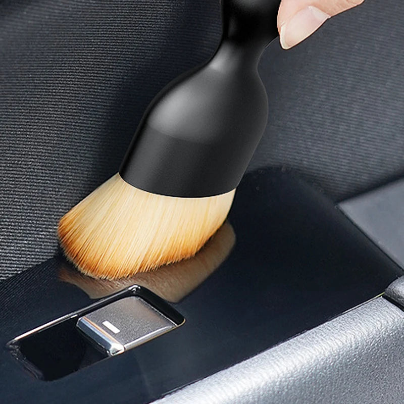 Car Interior Cleaning Tool - Soft Brush for Air Vent and Crevice Dusting